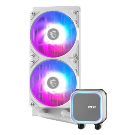 dissipatore cpu a liquido msi mag coreliquid a13 240 bianco [306-7zwca21-l80]