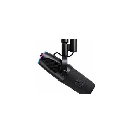 Microfono cherry ngale x usb-c e xlr nero [cx-ngale-x-rgb-black]