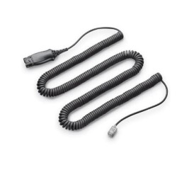 Cavo telefonico poly s2 da ufficio savi per s2 nero [85r55aa]