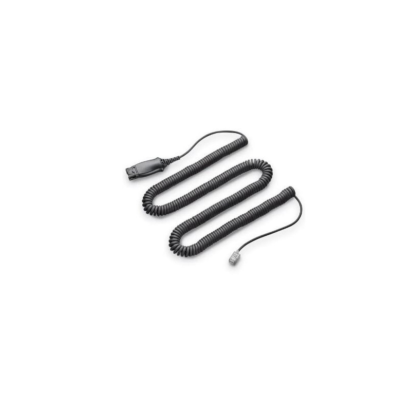 Cavo telefonico poly s2 da ufficio savi per s2 nero [85r55aa]