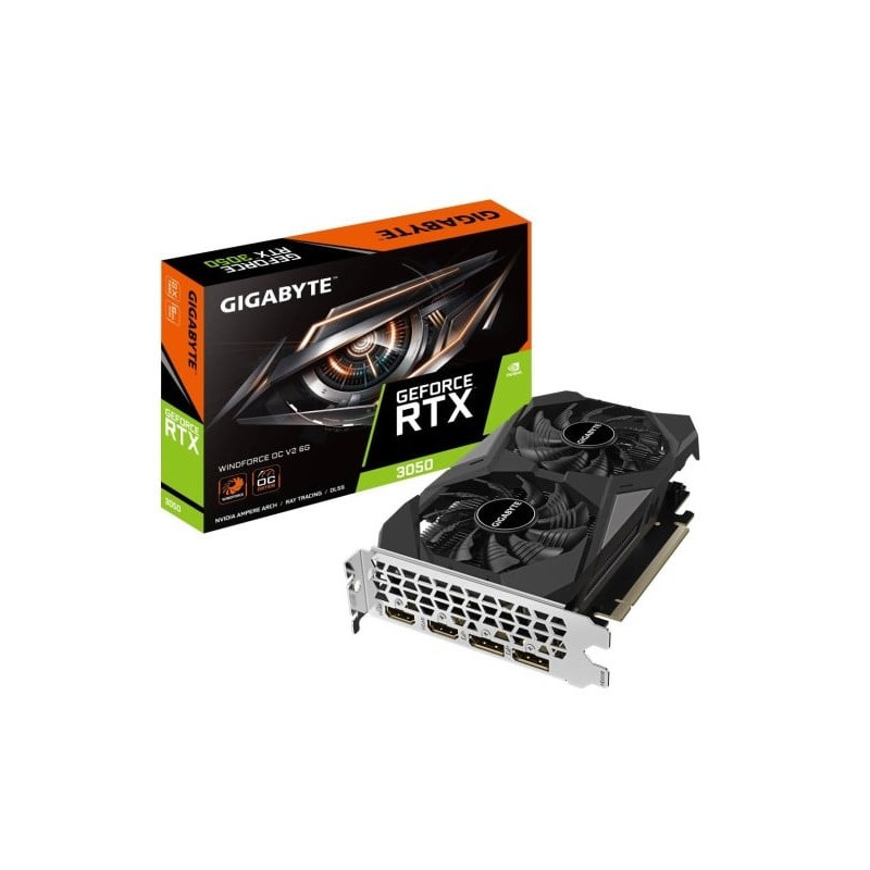 Scheda video nvidia gigabyte geforce rtx 3050 windforce oc v2 6gb