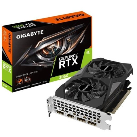 Scheda video nvidia gigabyte geforce rtx 3050 windforce oc v2 6gb