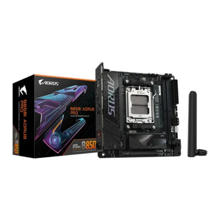 Scheda madre gigabyte b850i aorus pro wifi 7 am5/ddr5/mini-itx