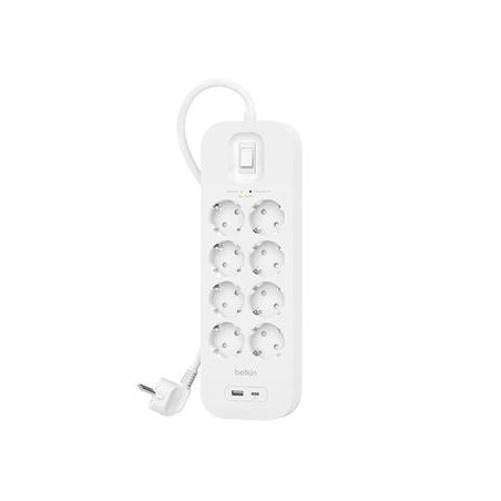 Multipresa belkin srb003vf2mv2 18w 2m bianco [srb003vf2m-v2]