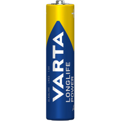 Batteria monouso varta longlife power ministilo aaa blu 20pz [04903
