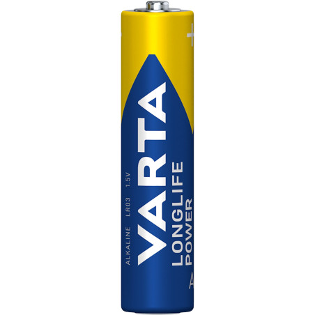 Batteria monouso varta longlife power ministilo aaa blu 20pz [04903