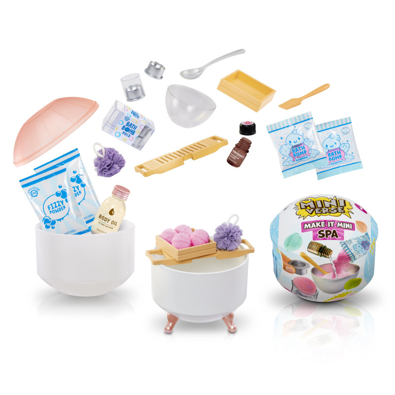 Set giocattolo mga mini palla da spa multicolore