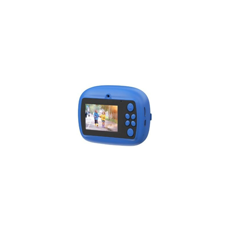 Fotocamera celly per bambini con stampa blu [kidscamprintbl]