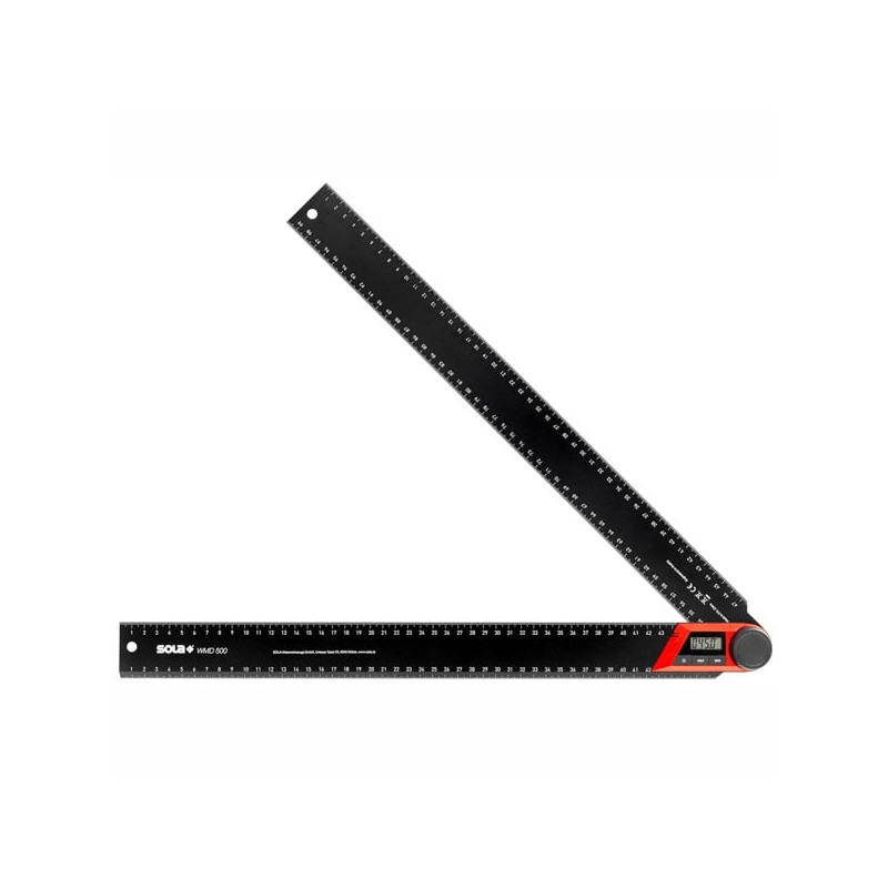 Goniometro digitale sola wmd 500 lunghezza bracci 500mm nero [56052401]