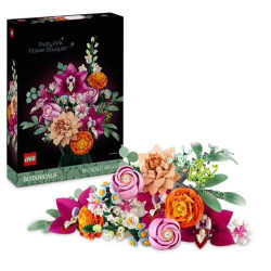 Lego botanicals il grazioso mazzo di fiori rosa multicolore 749pz