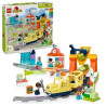 Lego duplo il grande treno comunitario interattivo multicolore 103pz