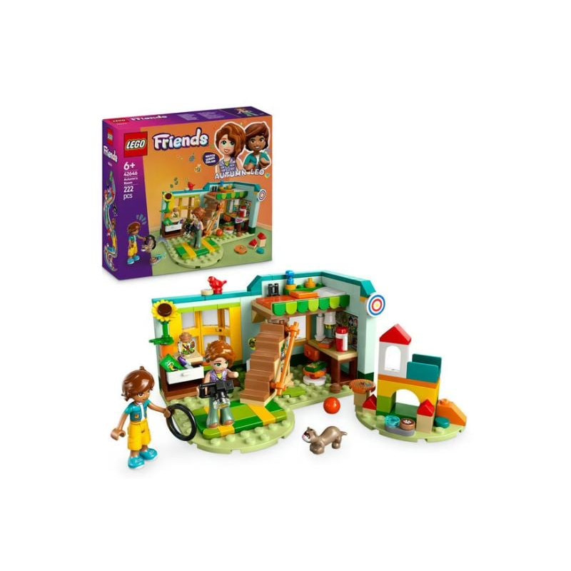 Lego friends la camera da letto d'autunno multicolore 222pz [42646]
