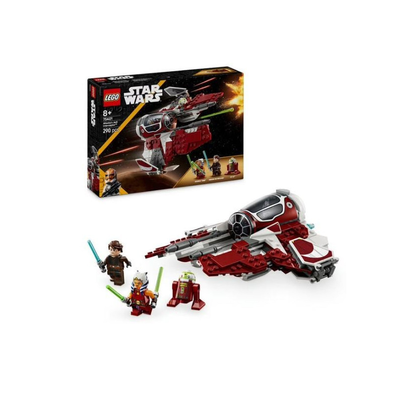 Lego star wars intercettore jedi di ahsoka multicolore 290pz [75401]