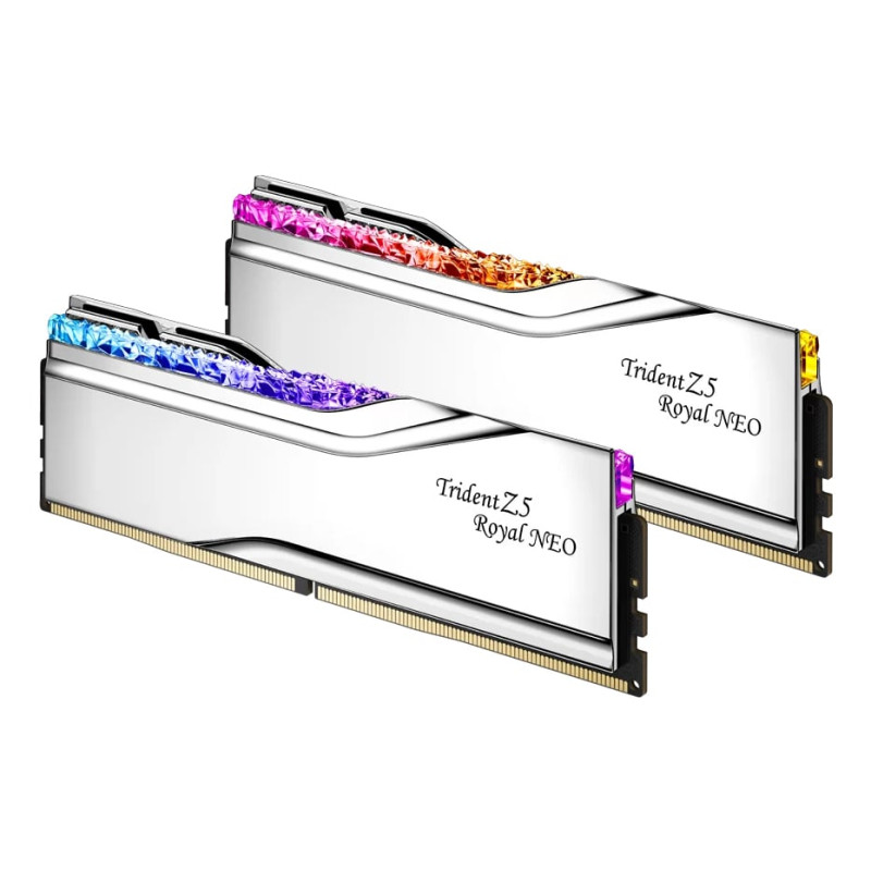 Ram dimm ddr5 32gb trident z5 royal neo rgb doppio kit 2x16gb 8000mhz