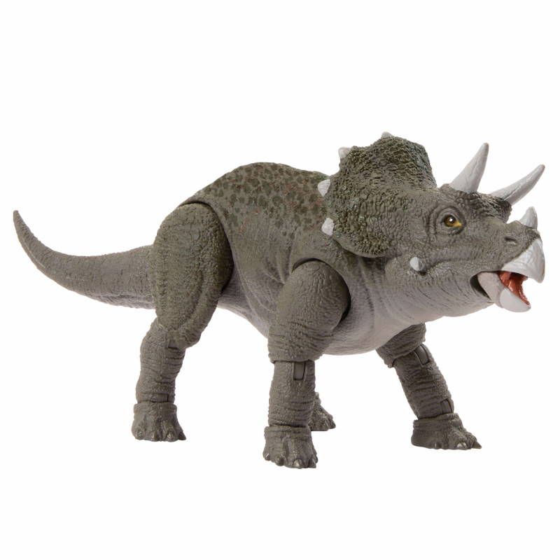 Mattel jw hammond collection triceratopo giovane dinosauro multicolore