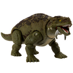 Mattel jw hammond collection scutosaurus dinosauro marrone/verde