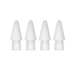 Punte di ricambio apple per pencil bianco 4pz [mx763zm/a]