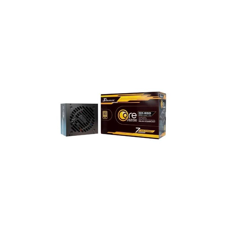 Alimentatore 650w seasonic core gx atx 3/80 plus gold/nero [srp-cgx651-a5a32sf]
