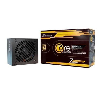 Alimentatore 850w seasonic serie core gx atx 3/80 plus gold/nero