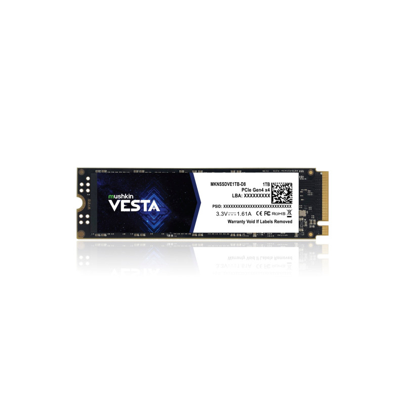 Ssd 1tb mushkin vesta m.2 2280 nero [mknssdve1tb-d8]