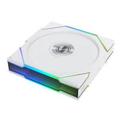 Ventola lian li uni fan wireless singola ventola argb pwm 120mm bianco