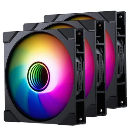 Ventola 140x140 phanteks m25 gen2 pwm d-rgb 140mm nero