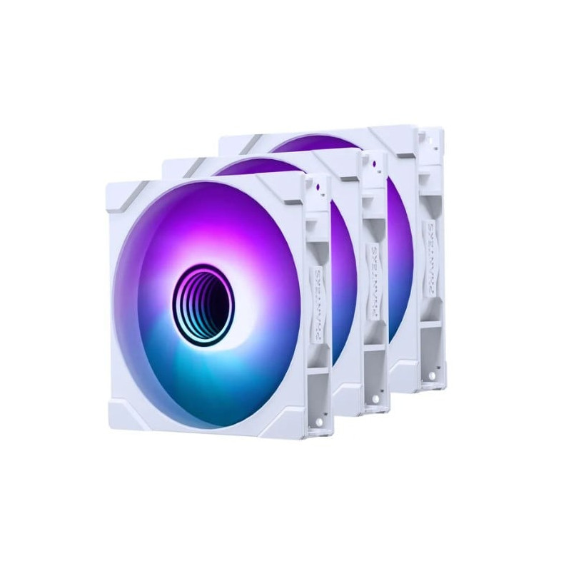 Ventola 140x140 phanteks m25 gen2 pwm d-rgb 140mm bianco