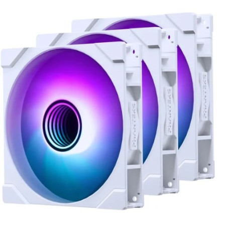 Ventola 140x140 phanteks m25 gen2 pwm d-rgb 140mm bianco