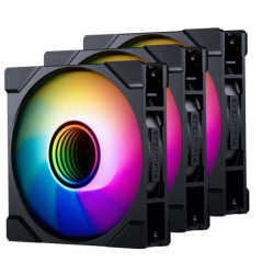 Ventola 120x120 phanteks m25 gen2 pwm d-rgb 120mm nero