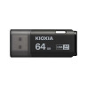 Pen drive 64gb kioxia transmemory u301 usb 3.0 nero [lu301k064gg4]