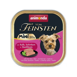 Mangime animonda vom feinsten adult mini prosciutto di vitello e