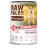 Cibo umido vetexpert raw paleo duoprotein con maiale e agnello per