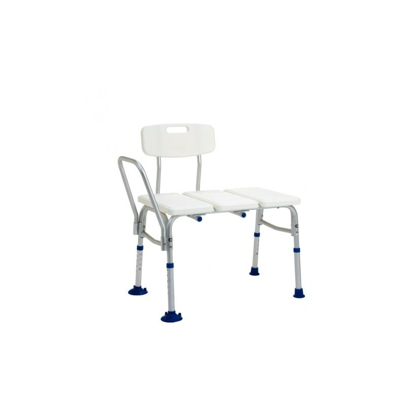 Panca da trasferimento vermeiren kate max 113kg bianco [kate]