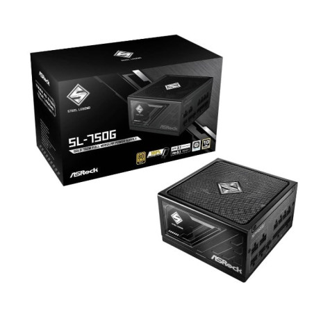 Alimentatore 750w asrock steel legend 80+ gold [90-uxs075-gfeaaa]