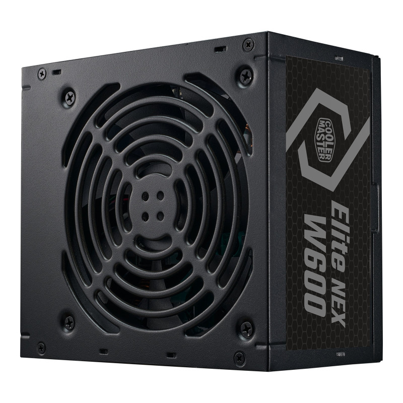 Alimentatore 600w cooler master elite nex 80+ nero [mpw-6001-acbw-be1]