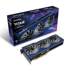 Scheda video intel sparkle intel arc b580 12gb titan oc 2x ventola