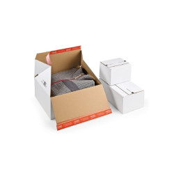 Scatola colompac per spedizioni e-commerce 10pz bianco [cp155.456]