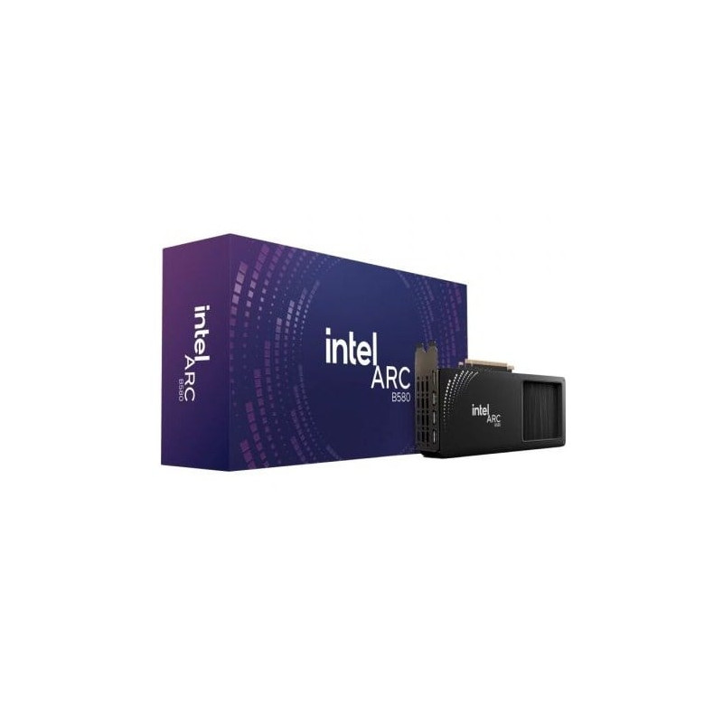 Scheda video intel arc b580 edizione limitata 12gb gddr6 nero