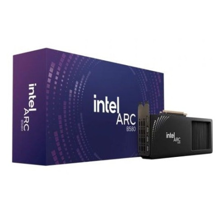 Scheda video intel arc b580 edizione limitata 12gb gddr6 nero