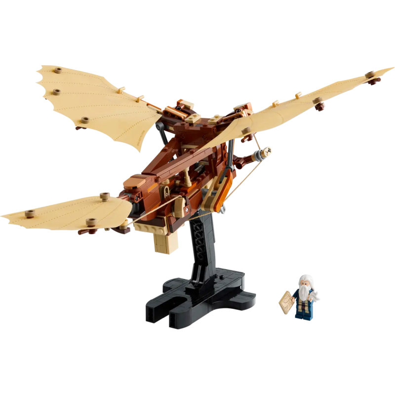 Lego icons 10363 leonardo da vinci macchina volante 493pz multicolore