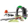 Lego duplo 10425 pack di espansione tunnel e binari ferroviari 20pz