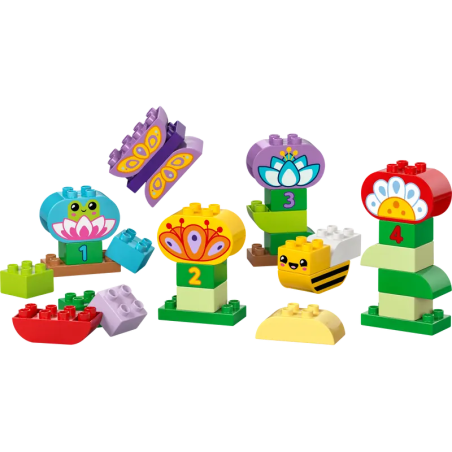 Lego duplo citta' 10444 giardino e fiori creativi 45pz multicolore