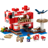 Lego minecraft 21270 la casa del mooshroom 500pz multicolore [21270]