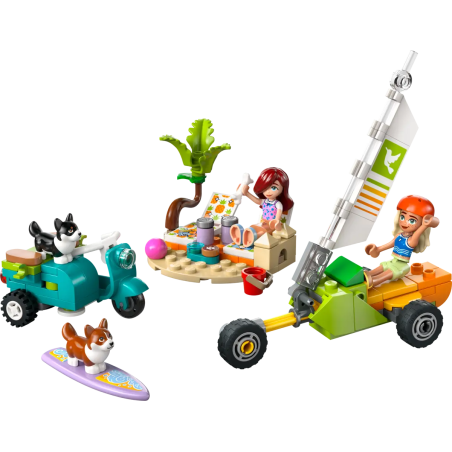 Lego friends 42641 avventure canine su windskate e sidecar 113pz