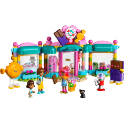 Lego friends 42649 negozio di dolciumi di heartlake city 376pz multicolore