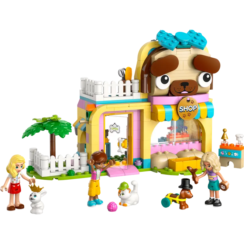 Lego friends 42650 negozio di accessori per animali 375pz multicolore