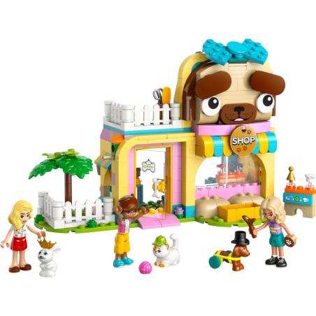 Lego friends 42650 negozio di accessori per animali 375pz multicolore