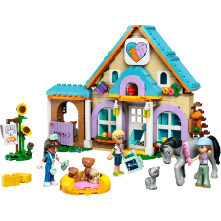 Lego friends 42651 cavallo e clinica veterinaria 428pz multicolore