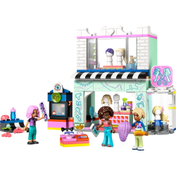 Lego friends 42662 parrucchiere e negozio di accessori 347pz multicolore