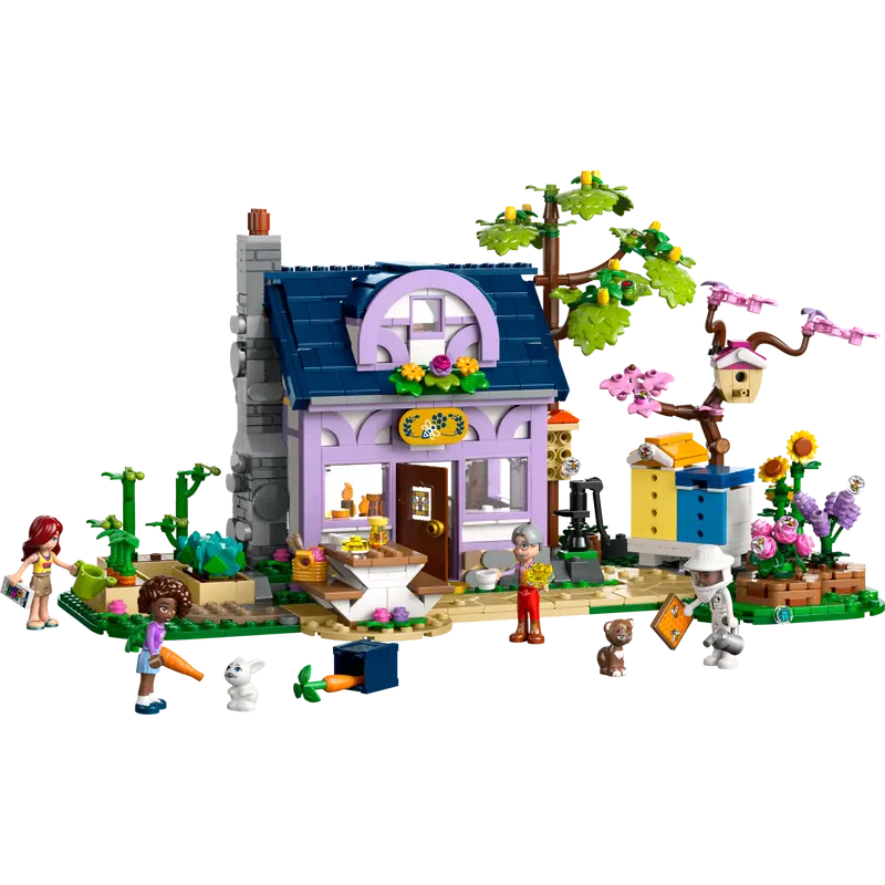 Lego friends 42669 casa degli apicoltori e giardino fiorito 1161pz